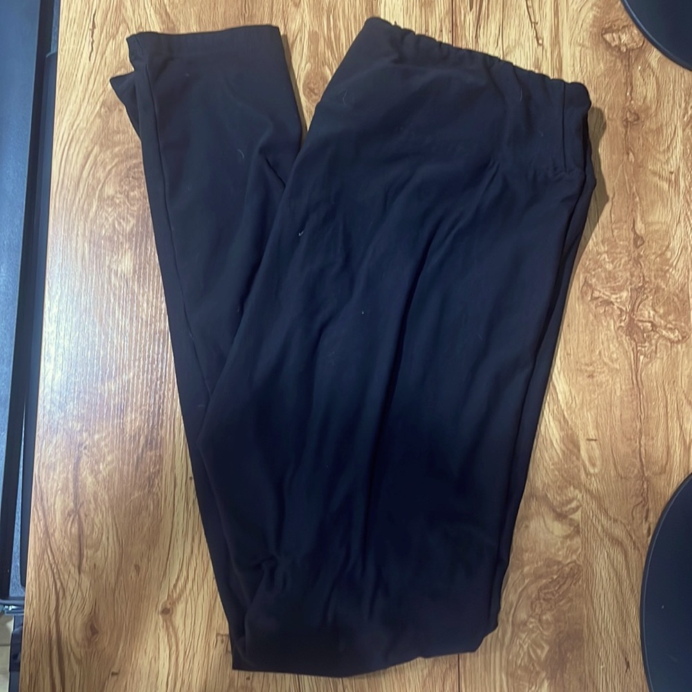 LuLaRoe Leggings Solid Black TC